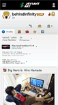 Mobile Screenshot of behindinfinity.deviantart.com