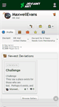 Mobile Screenshot of maxwellevans.deviantart.com