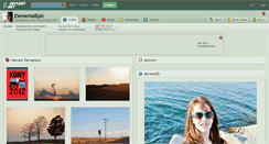 Desktop Screenshot of elementalepic.deviantart.com