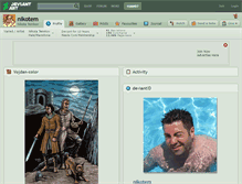 Tablet Screenshot of nikotem.deviantart.com