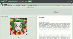 Desktop Screenshot of kaysa.deviantart.com