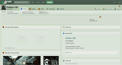 Desktop Screenshot of hudson-248.deviantart.com