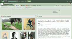 Desktop Screenshot of derweissteufel.deviantart.com