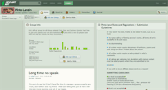 Desktop Screenshot of pinto-land.deviantart.com