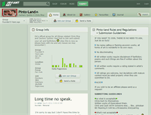 Tablet Screenshot of pinto-land.deviantart.com