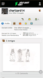 Mobile Screenshot of charizard14.deviantart.com