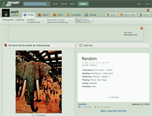Tablet Screenshot of moi9.deviantart.com