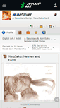 Mobile Screenshot of musesilver.deviantart.com