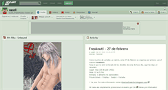 Desktop Screenshot of cacell.deviantart.com