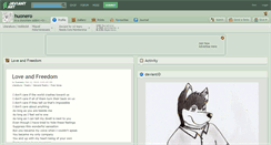 Desktop Screenshot of huonero.deviantart.com