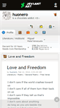 Mobile Screenshot of huonero.deviantart.com