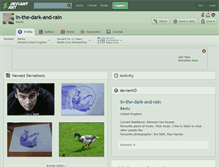 Tablet Screenshot of in-the-dark-and-rain.deviantart.com