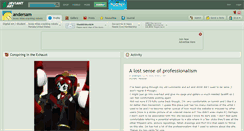 Desktop Screenshot of andersam.deviantart.com