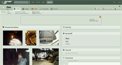 Desktop Screenshot of iliass.deviantart.com