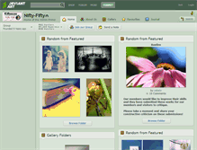 Tablet Screenshot of nifty-fifty.deviantart.com