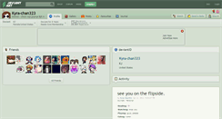 Desktop Screenshot of kyra-chan323.deviantart.com