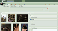 Desktop Screenshot of leginr.deviantart.com
