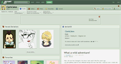 Desktop Screenshot of clariscakes.deviantart.com