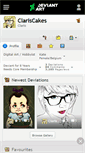 Mobile Screenshot of clariscakes.deviantart.com