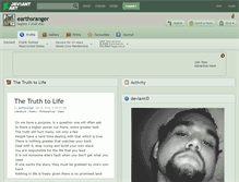 Tablet Screenshot of earthsranger.deviantart.com