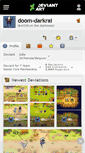 Mobile Screenshot of doom-darkrai.deviantart.com
