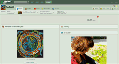 Desktop Screenshot of hadas64.deviantart.com