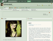 Tablet Screenshot of jebbeansrgood.deviantart.com