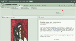 Desktop Screenshot of grim-reaper-kumquat.deviantart.com