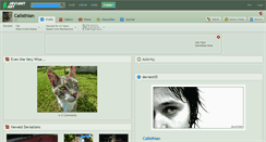 Desktop Screenshot of calisthian.deviantart.com