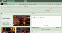 Desktop Screenshot of denkrios.deviantart.com
