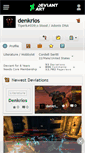 Mobile Screenshot of denkrios.deviantart.com