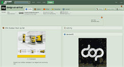 Desktop Screenshot of design-on-arrival.deviantart.com