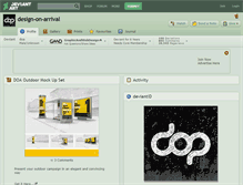 Tablet Screenshot of design-on-arrival.deviantart.com