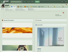 Tablet Screenshot of 4naif.deviantart.com
