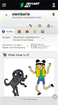 Mobile Screenshot of elemberie.deviantart.com