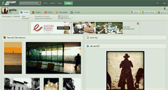 Desktop Screenshot of galilla.deviantart.com