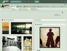 Tablet Screenshot of galilla.deviantart.com