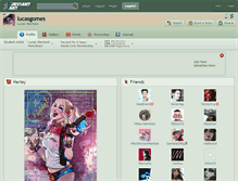 Tablet Screenshot of lucasgomes.deviantart.com