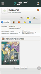 Mobile Screenshot of koko-rin.deviantart.com