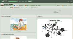 Desktop Screenshot of mystofthestars.deviantart.com