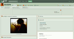 Desktop Screenshot of mauvaisang.deviantart.com