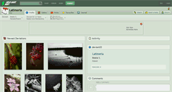 Desktop Screenshot of latimeria.deviantart.com