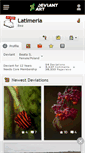 Mobile Screenshot of latimeria.deviantart.com