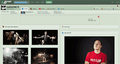 Desktop Screenshot of hardkore79.deviantart.com