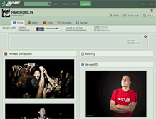 Tablet Screenshot of hardkore79.deviantart.com