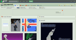 Desktop Screenshot of norwegianwolf.deviantart.com