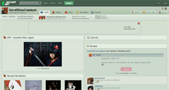 Desktop Screenshot of kawaiidesucosplayer.deviantart.com
