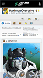 Mobile Screenshot of maximumoverdrive.deviantart.com