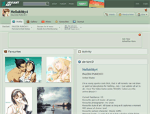 Tablet Screenshot of hellokitty4.deviantart.com