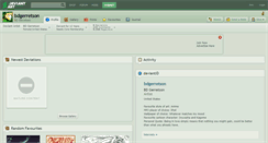 Desktop Screenshot of bdgerretson.deviantart.com